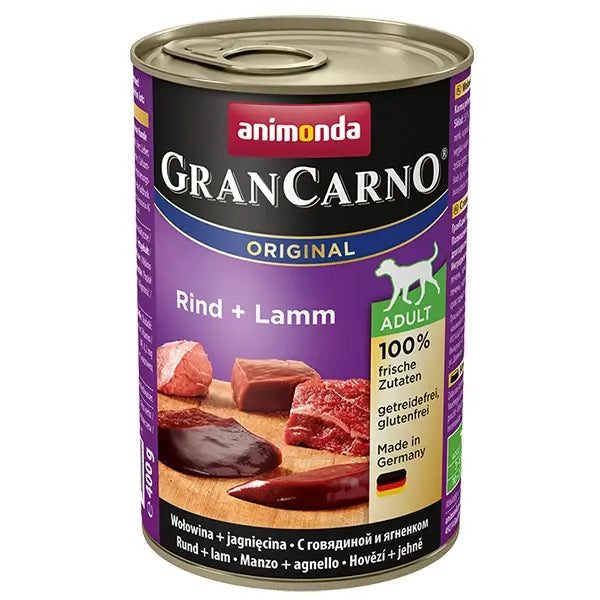Animonda Biftek ve Kuzu Etli Köpek Konservesi 1 Adet 400 Gr