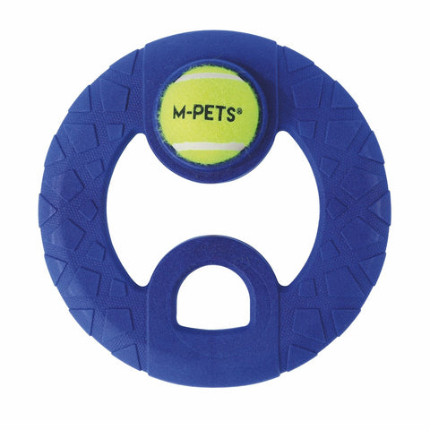 M-Pets Hop Frizbi Köpek Oyuncağı 23x23x1.5 Cm Sarı/Mavi