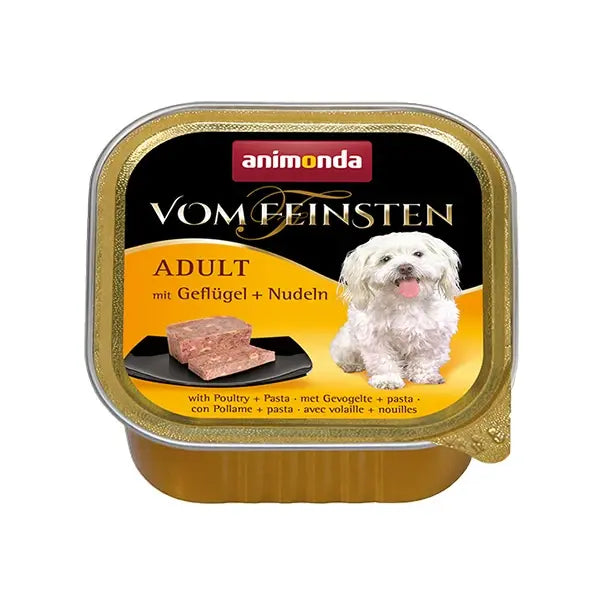 Animonda Kümes Hayvanı ve Makarnalı Yetişkin Köpek Konservesi 1 Adet 150 Gr