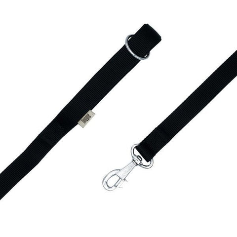 Doggie Comfort Dokuma Köpek Gezdirme Tasması Medium Siyah 2x140 Cm