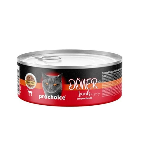 Prochoice Döner Bites Sos İçinde Kuzu Etli Yetişkin Konserve Kedi Maması 70 Gr 1 Adet
