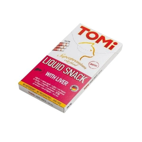 Tomi Kümes Hayvalı ve Biotinli Sıvı Kedi Ödül Maması 1 Adet 10x10 Gr
