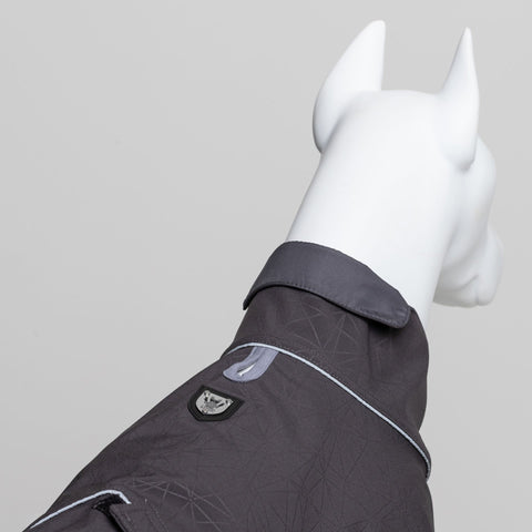 Lindo Dogs Softshell Magnetic Köpek Yağmurluğu Siyah Beden 6