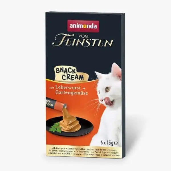 Animonda Snack Carny Karaciğer Ezmeli Sıvı Kedi ödülü 15 Gr 6 Adet