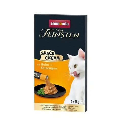 Animonda Snack Carny Tavuklu ve Kedi Otlu Sıvı ödül Maması 15 Gr 6 Adet