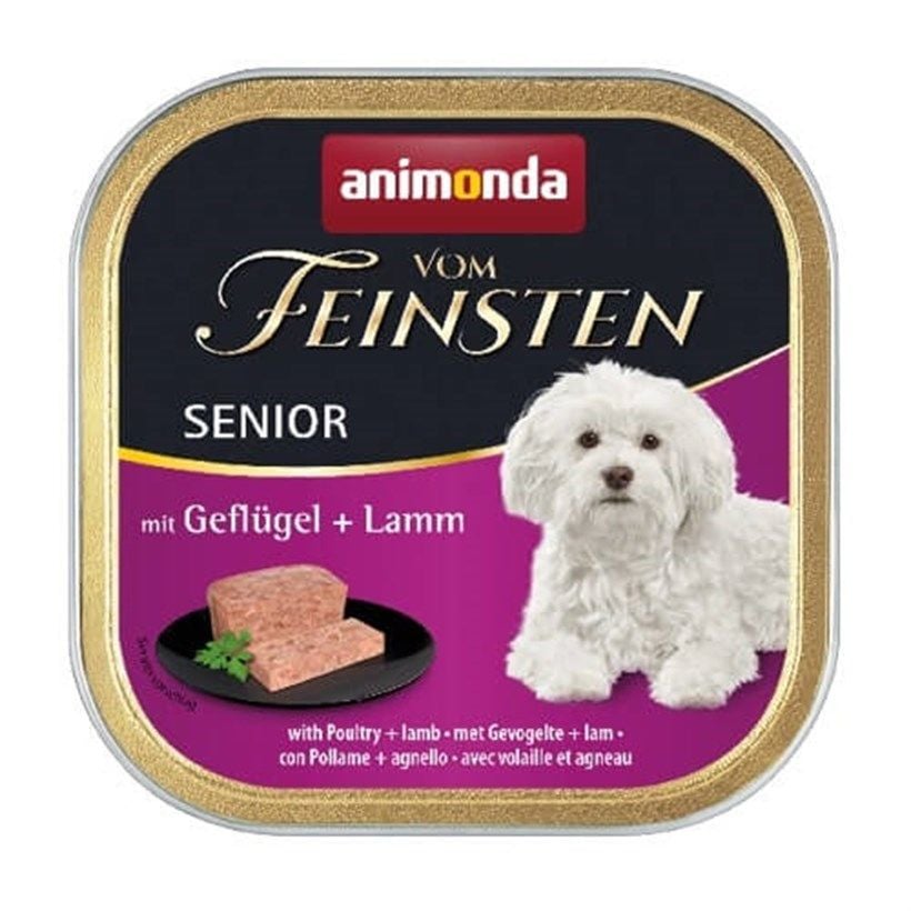 Animonda Vom Feinsten Kümes Hayvanlı ve Kuzu Etli Yaşlı Köpek Konservesi 1 Adet 150 Gr