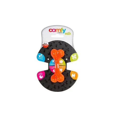 Aquael Comfy Dental Naneli Diş Kaşıyıcı Köpek Kemik Oyuncağı Pembe 12.5 Cm