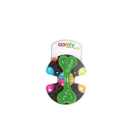 Aquael Comfy Dental Naneli Diş Kaşıyıcı Köpek Kemik Oyuncağı Pembe 12.5 Cm