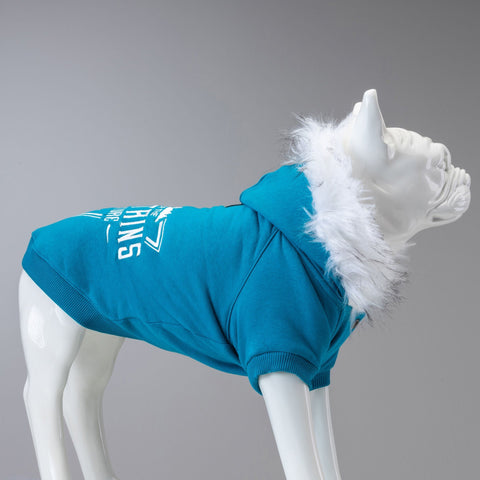 Lindo Dogs Mountains Sweatshirt Köpek Kıyafeti Mavi Beden 3