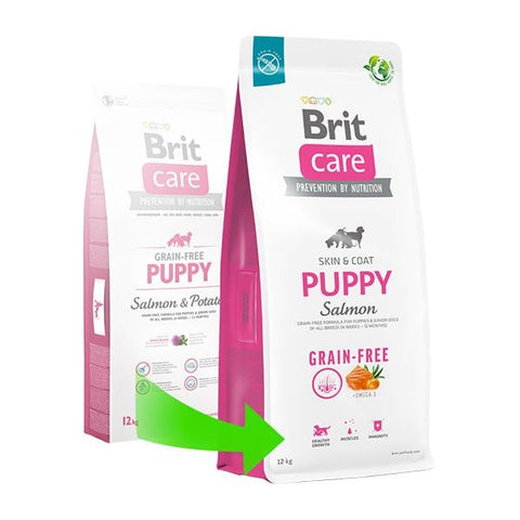 Brit Care Puppy Tahılsız Skin  Coat  Somonlu Yavru Köpek Maması 12 Kg