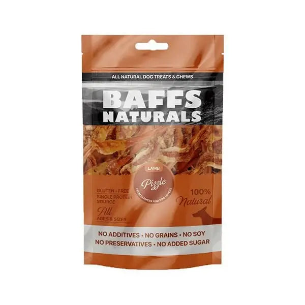 Baffs Naturals Kuzu Kamış Köpek ödül Maması 100 Gr