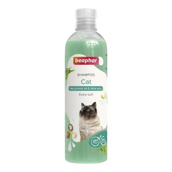 Beaphar Macadamia Yağı ve Aloe Vera özlü Kedi şampuanı 250 Ml