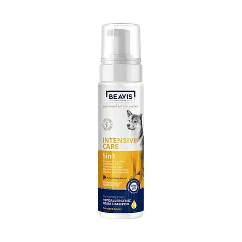 Beavis İntensive Care 5 In 1 Foam Natural Bal özlü Köpekler için Köpük şampuan 200 Ml