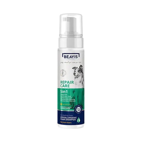 Beavis Repair Care 5 In 1 Foam Aloe Vera özlü Köpekler için Köpük şampuan 200 Ml