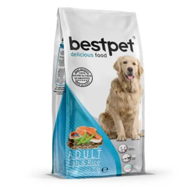 Bestpet Balık ve Pirinçli Yetişkin Köpek Maması 15 Kg