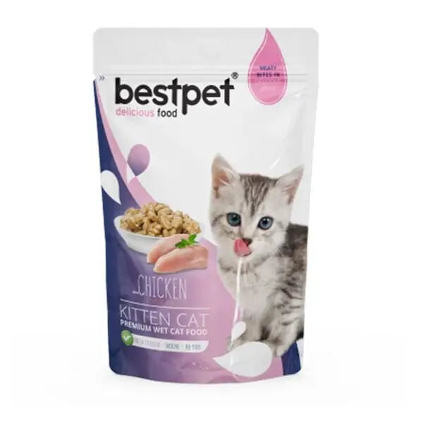 Bestpet Kitten Jelly Pouch Yavru Kedi Maması 85 Gr