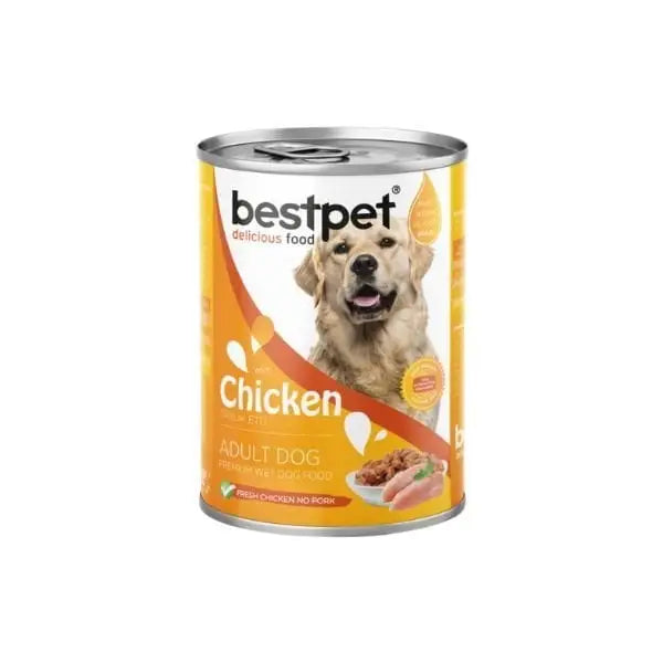 Bestpet Tavuklu Gravy Soslu Yetişkin Konserve Köpek Maması 400 Gr