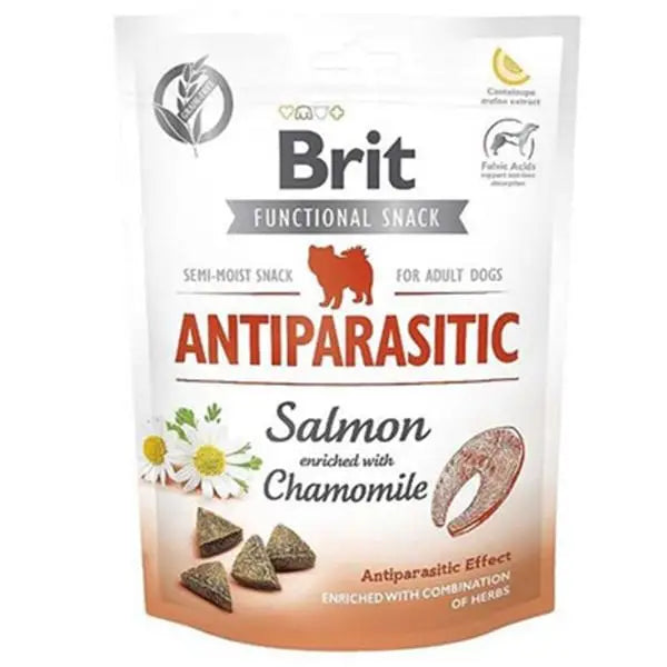 Brit Adult Antiparasitic Parazit önleyici Somonlu Yetişkin Köpek ödül Maması 150 Gr