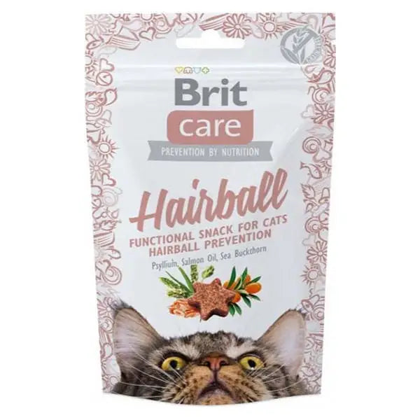 Brit Care Cat Snack Hairball Tüy Yumağı Engelleyici Kedi ödül Maması 50 Gr