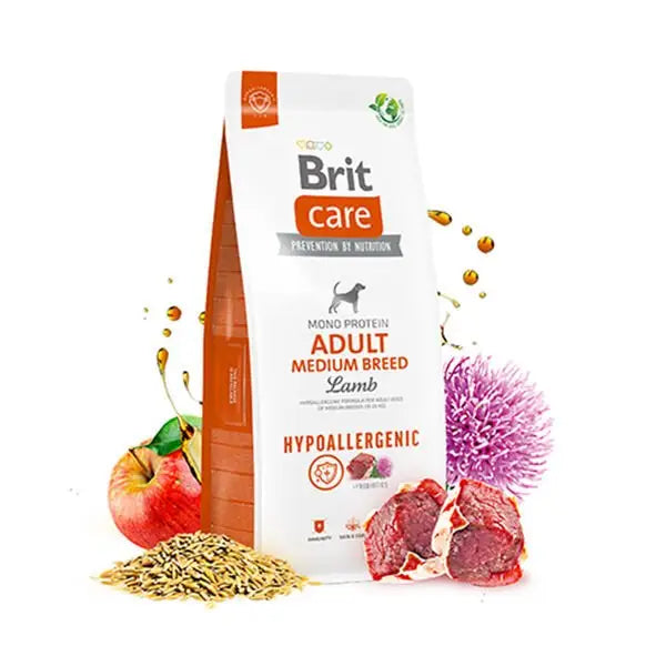Brit Care Hypo-allergenic Kuzu Etli Orta Irk Yetişkin Köpek Mamasi 3 Kg