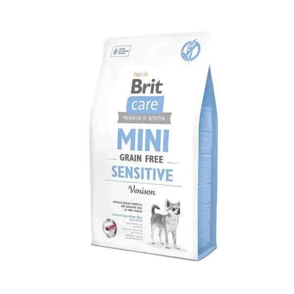 Brit Care Mini Sensitive Geyikli Tahılsız küçük Irk Köpek Maması 2 Kg