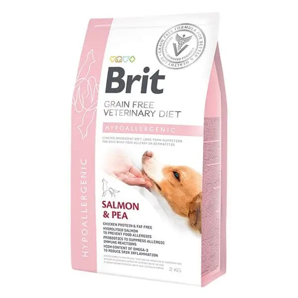 Brit Veterinary Diet Hypo-allergenic Tahılsız Cilt Sağlığı Destekleyici Köpek Maması 2 Kg