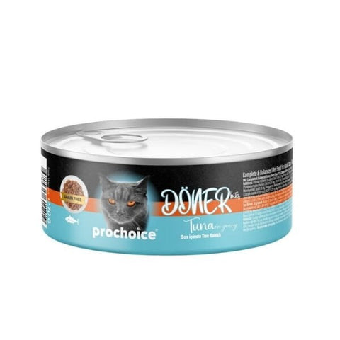 Prochoice Döner Bites Sos İçinde Ton Balıklı Yetişkin Konserve Kedi Maması 70 Gr 1 Adet
