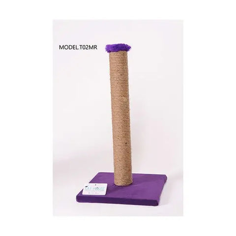 Cat Hause T02 Kedi Tırmalama Tahtası Mor 52 Cm