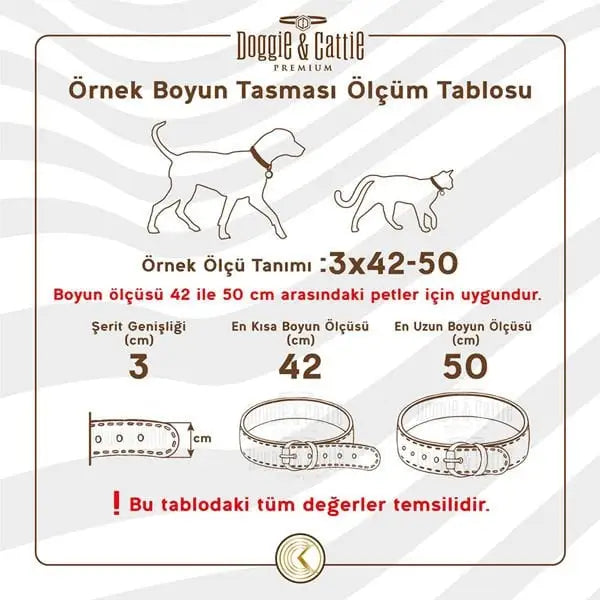 Cattie Boncuklu Deri küçük Irk Köpek ve Kedi Boyun Tasması Xsmall Kırmızı 1x12-16 Cm