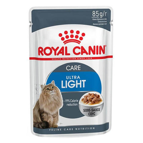 Royal Canin Ultra Light Gravy Pouch Diyet Kedi Maması 1 Adet 85 Gr