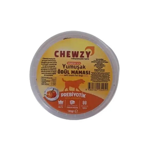 Chewzy Prebiyotik Yumuşak Köpek ödül Maması 130 Gr