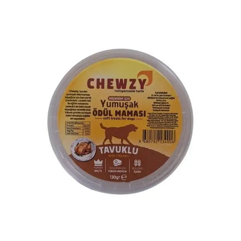 Chewzy Tavuklu Yumuşak Köpek ödül Maması 130 Gr