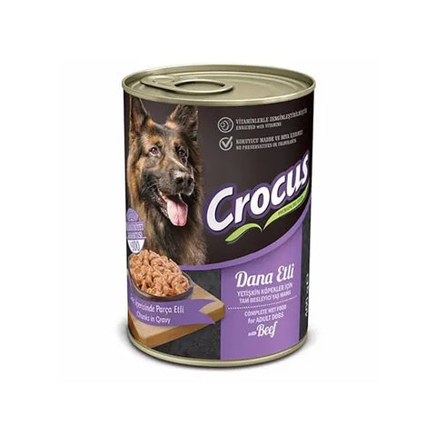 Crocus Dana Etli Köpek Yaş Maması 400 Gr