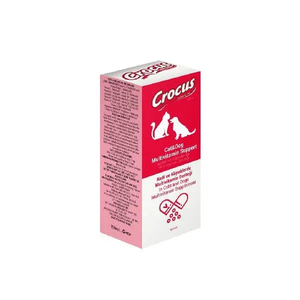 Crocus Kedi ve Köpek Sıvı Multivitamin Destek 100 Ml