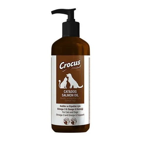 Crocus Salmon Oil Kedi ve Köpek Somon Yağı 200 Ml