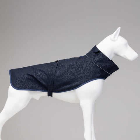 Lindo Dogs Softshell Navy Magnetic Köpek Yağmurluğu Lacivert Beden 4