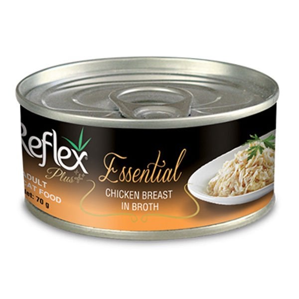Reflex Plus Tavuk Göğüslü Yetişkin Konserve Kedi Maması 1 Adet 70 Gr