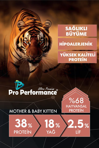Pro Performance MotherBaby Somonlu ve Pirinçli Anne ve Yavru Kedi Maması 15 Kg