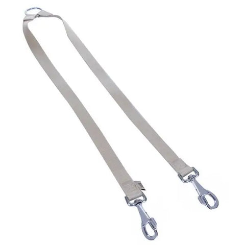 Doggie Dokuma çift Köpek Gezdirme Tasma Aparatı Medium Haki 2.5x70-70 Cm