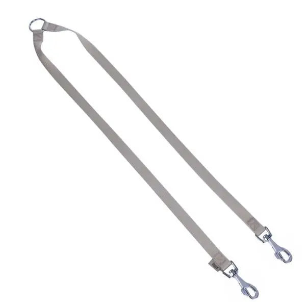 Doggie Dokuma çift Köpek Gezdirme Tasma Aparatı Medium Haki 2x70-70 Cm