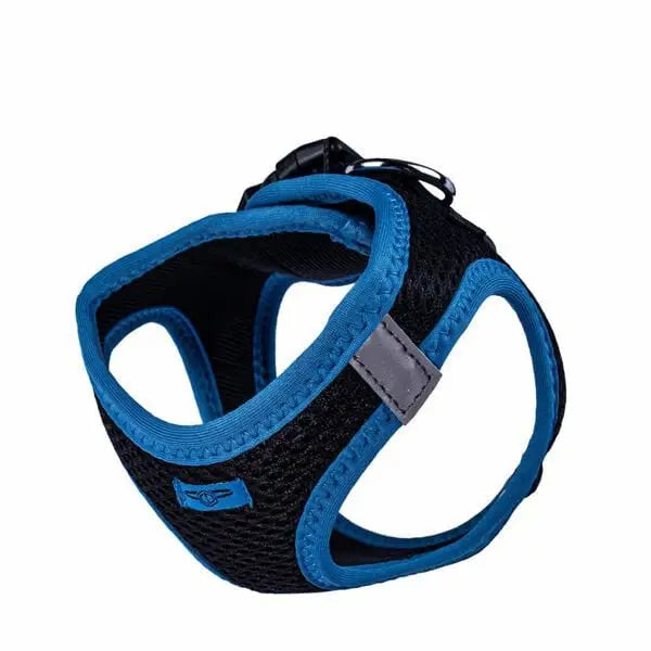 Doggie Havalı Dokuma Neon küçük Irk Köpek Göğüs Tasması Xsmall Mavi 30-34 Cm