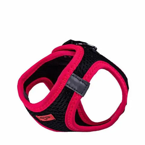 Doggie Havalı Dokuma Neon küçük Irk Köpek Göğüs Tasması Xxsmall Pembe 26-30 Cm