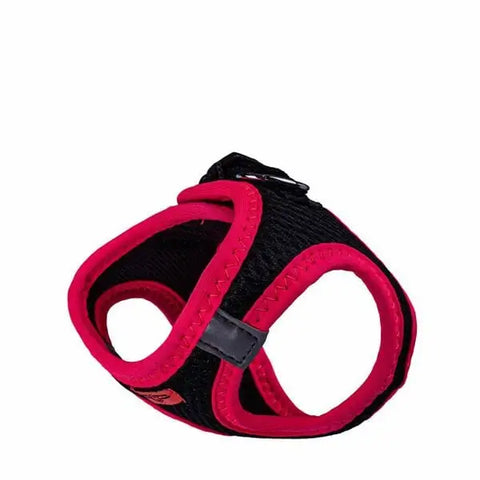 Doggie Havalı Dokuma Neon küçük Irk Köpek Göğüs Tasması Xxxsmall Pembe 22-26 Cm