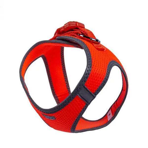 Doggie Havalı Dokuma Reflektör küçük Irk Köpek Göğüs Tasması Medium Turuncu 38-44 Cm