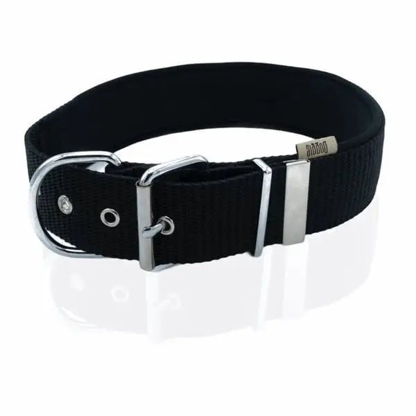 Doggie Konfor Dokuma Köpek Boyun Tasması Medium Siyah 5x65-65 Cm