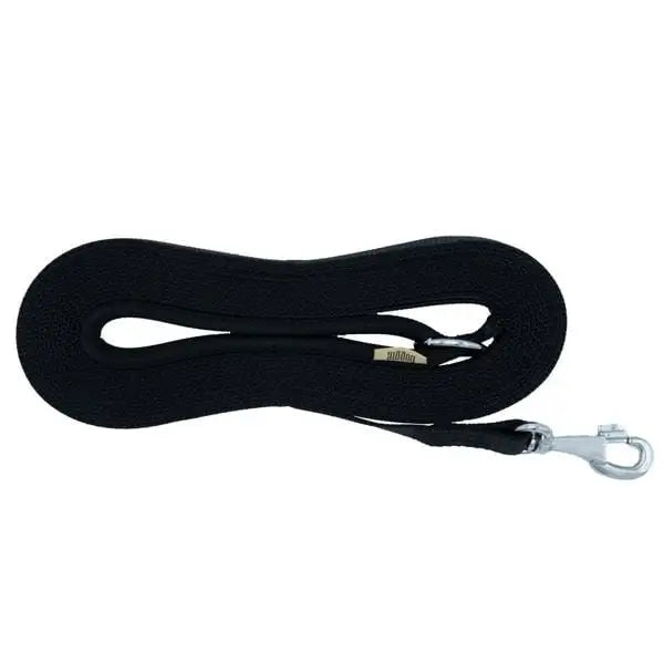 Doggie Konfor Dokuma özel üretim Köpek Gezdirme Tasması Siyah 1.5x500 Cm