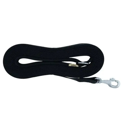 Doggie Konfor Dokuma özel üretim Köpek Gezdirme Tasması Siyah 1.5x500 Cm