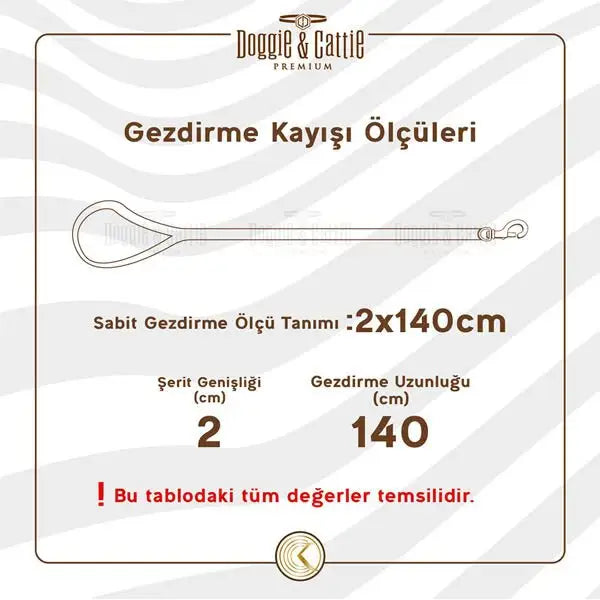 Doggie Konfor Dokuma özel üretim Köpek Gezdirme Tasması Siyah 1.5x500 Cm