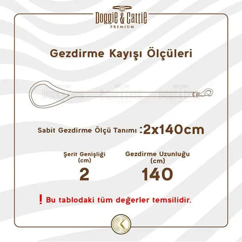 Doggie Konfor Dokuma özel üretim Köpek Gezdirme Tasması Siyah 1.5x500 Cm