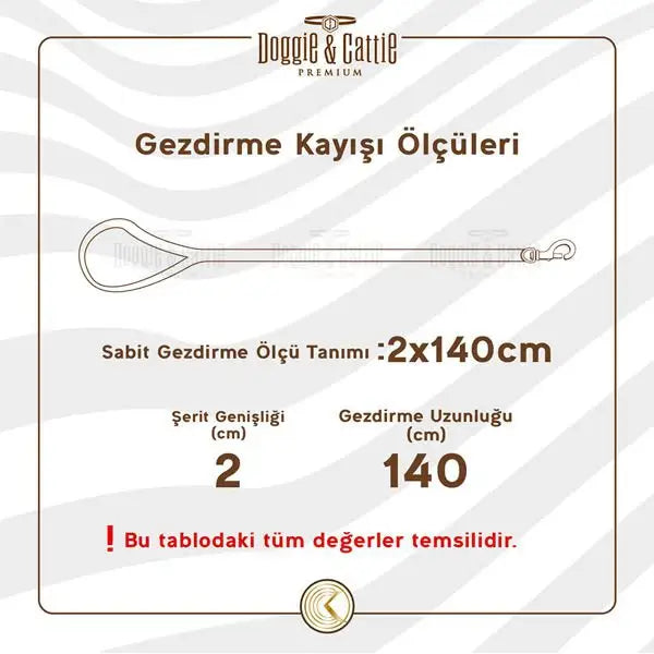 Doggie Konfor Dokuma özel üretim Köpek Gezdirme Tasması Siyah 2x300 Cm